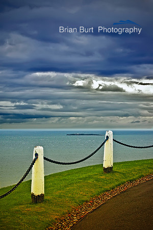 North Sea from Bamburgh Castle
