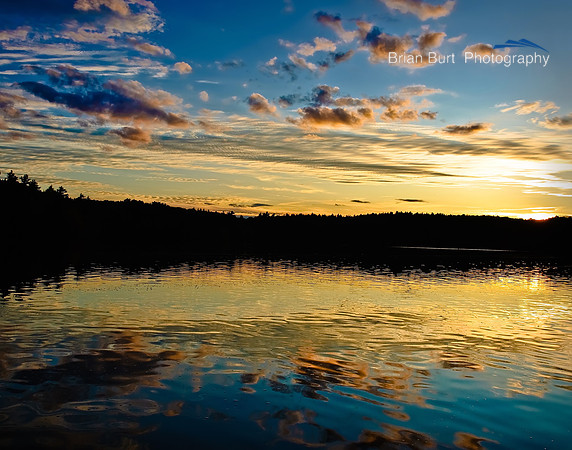 Walden Pond Sunset