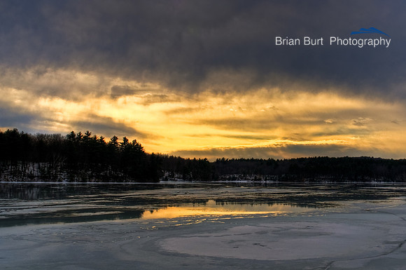 Walden Pond in Winter