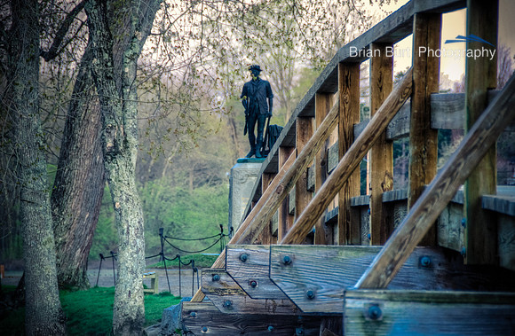 North Bridge and Statue