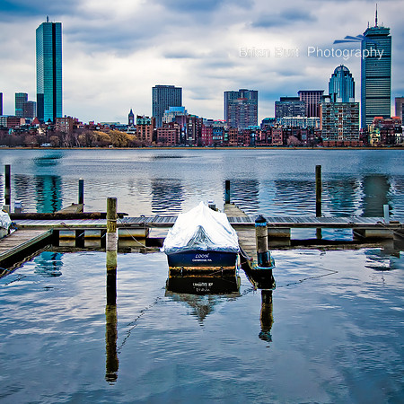 Charles River & Boston Skyline